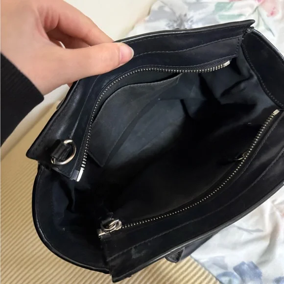 COACH Legacy Mini Black Tanner Handbag - Picture 6 of 10